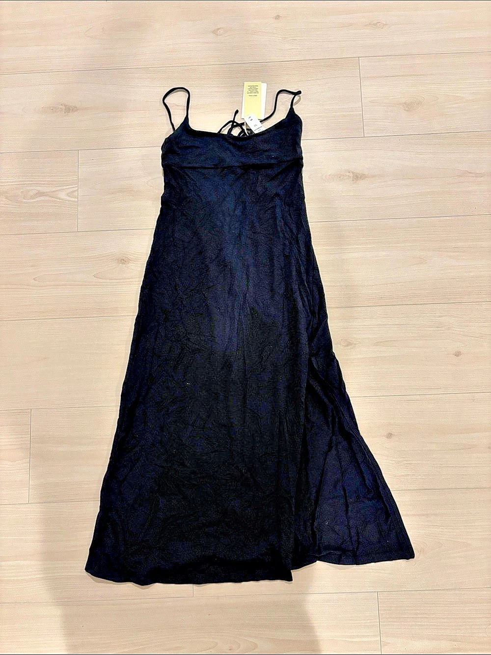 Aritzia Dreamweaver Midi Dress Black